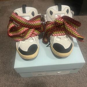 Lanvin curb sneakers